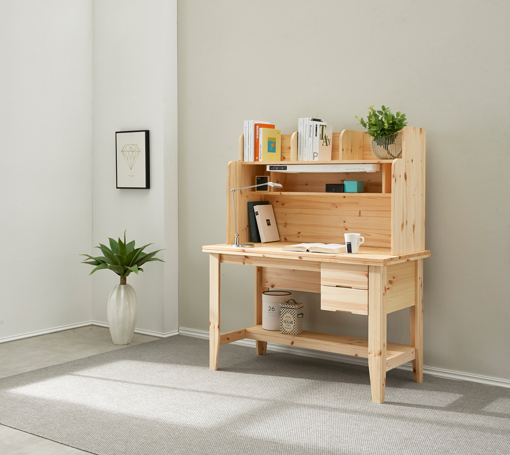 반디 책꽂이 책상